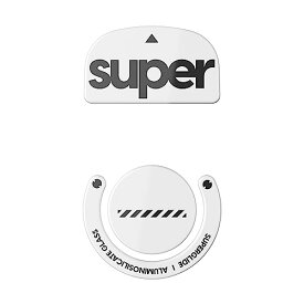 Superglide2 マウスソール for Logicool GPROX Superlight マウスフィート [ 強化ガラス素材 ラウンドエッヂ加工 高耐久 低摩擦 Super Smooth ]