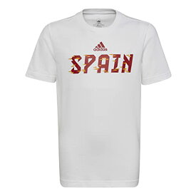 [アディダス] サッカー 半袖 Tシャツ キッズ FIFAワールドカップ2022(TM) スペイン半袖Tシャツ H0768
