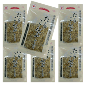 【送料無料】【山根食品　たらこんぶふりかけ×6袋】たらふりかけ/おいしいたらふりかけ/小さなお子様のご飯にかけてあげると喜びますよぉー　離乳食にもどうぞ