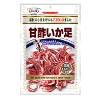 【訳あり品】【賞味期限7/9】【マルエス　甘酢いか足40g】マルエス/酢いか/国内加工/するめいか/在庫処分