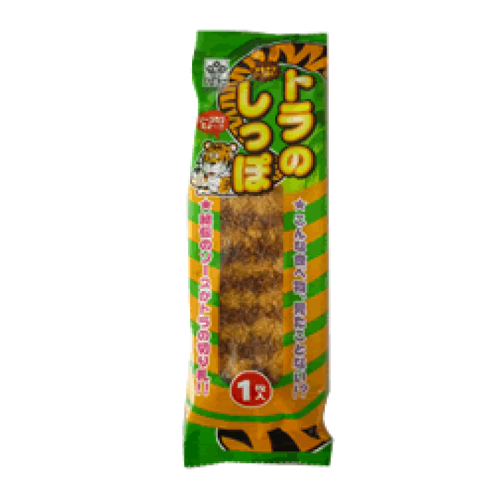 楽天市場 なるみ物産 トラのしっぽ1枚入り 袋 一口かつ 駄菓子 おたふくソース ソースカツ カリッと香ばしい おやつ おつまみ 寅のお菓子 虎のおやつ とらのカツ なるかみさん