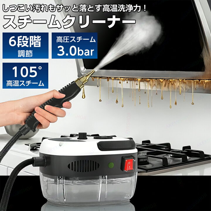 楽天市場】高温 スチーム クリーナー 高圧スチーム 洗浄機 スチーム 