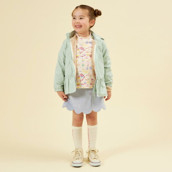 楽天市場】(KP)KP パティシエうさぎ総柄長袖Tシャツ(80～140 