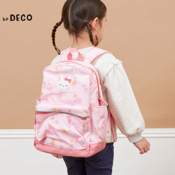 楽天市場】(KP)KPDECO うさぎちゃんモチーフ花柄リュック(M  