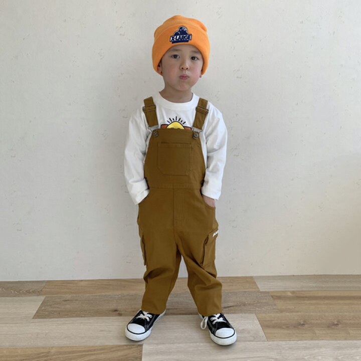 楽天市場】エクストララージ キッズ(XLARGE KIDS)無地オーバーオール 