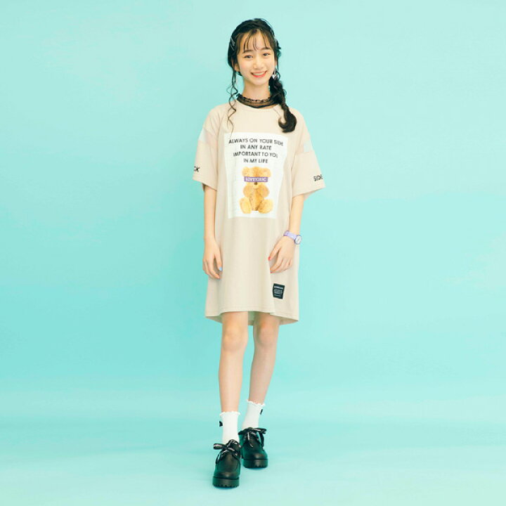 楽天市場 ラブトキシック Lovetoxic ベアボックスロゴプリントtシャツワンピース Narumiya Online ナルミヤ 楽天市場 ラブトキシック Lovetoxic ベアボックスロゴプリントtシャツワンピース Narumiya Online ナルミヤ