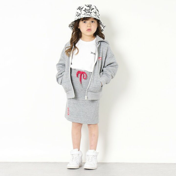 楽天市場 エックスガール ステージス X Girl Stages ロゴ入りフルジップパーカー タイトスカートセット Narumiya Online ナルミヤ