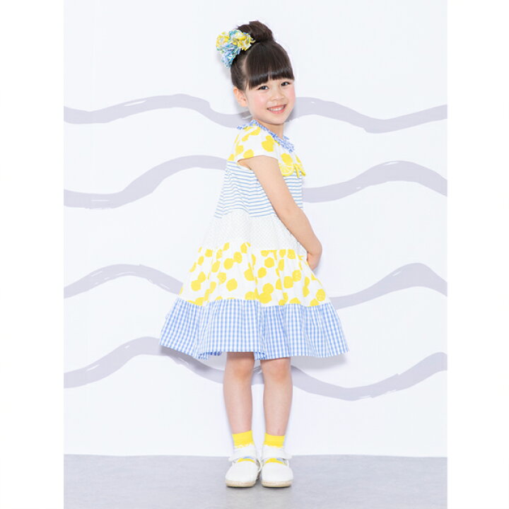 楽天市場 ベイビーチアー Baby Cheer シトラスティアードワンピース Narumiya Online ナルミヤ