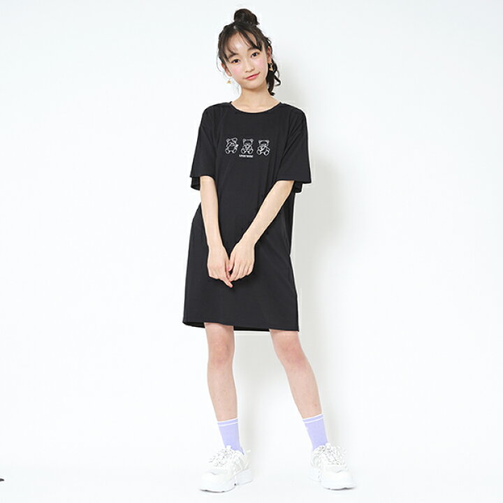 楽天市場 ラブトキシック Lovetoxic アイスベアtシャツワンピース Narumiya Online ナルミヤ