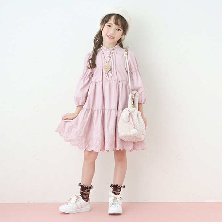 楽天市場 メゾピアノ Mezzo Piano ニットベスト ティアードワンピースセット Narumiya Online ナルミヤ