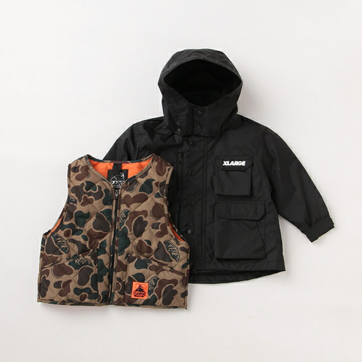 楽天市場】エクストララージ キッズ(XLARGE KIDS)3WAYマウンテンパーカ  