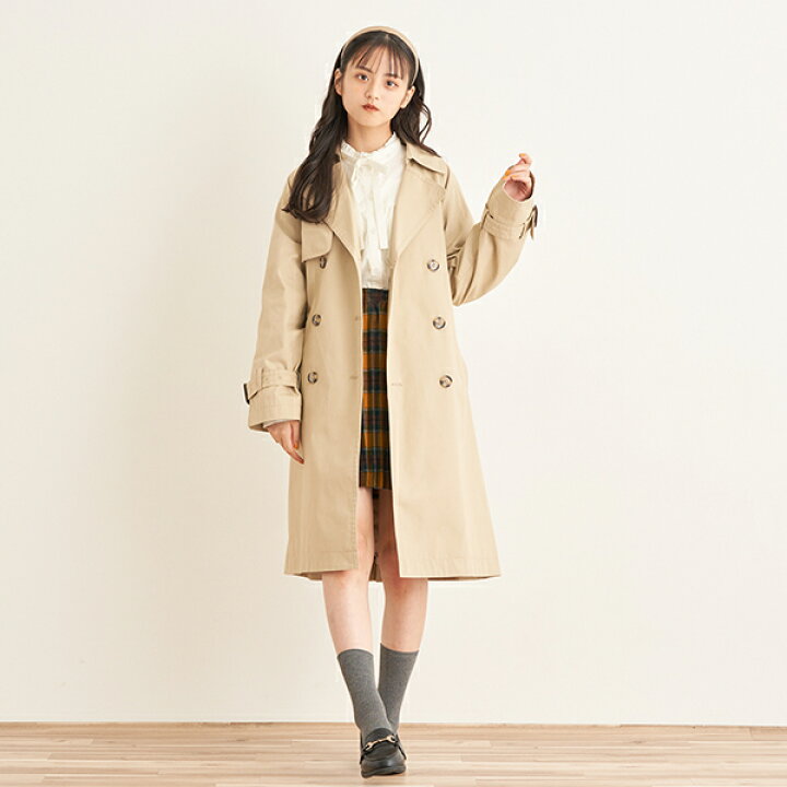 楽天市場】ポンポネットジュニア(pom ponette junior)トレンチコート 