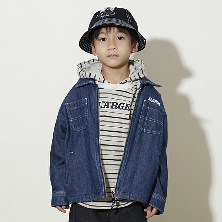 楽天市場】エクストララージ キッズ(XLARGE KIDS)【WEB限定】デニムZIP  