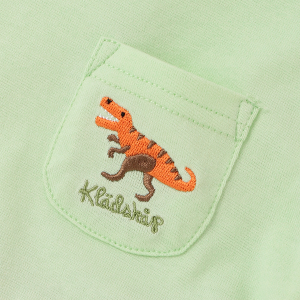 NEW限定品】【NEW限定品】クレードスコープ(kladskap)恐竜半袖Tシャツ×総柄パンツセット ベビーファッション 