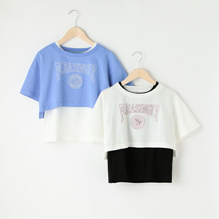 楽天市場】メゾピアノジュニア(mezzo piano junior)短丈Tシャツ&タンク  