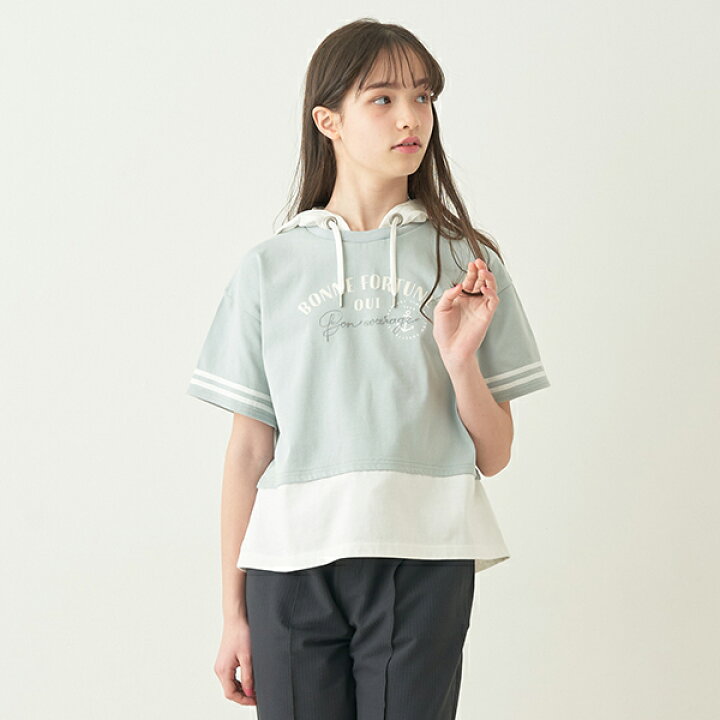 楽天市場】ポンポネットジュニア(pom ponette junior)レイヤード風T 