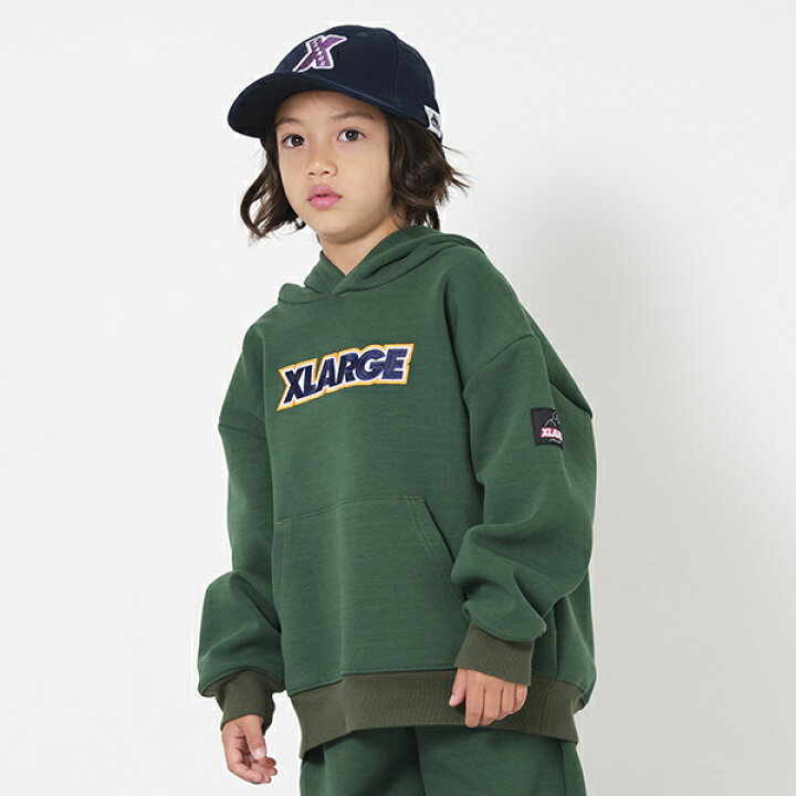 楽天市場】エクストララージ キッズ(XLARGE KIDS)ツートーンロゴパーカ  