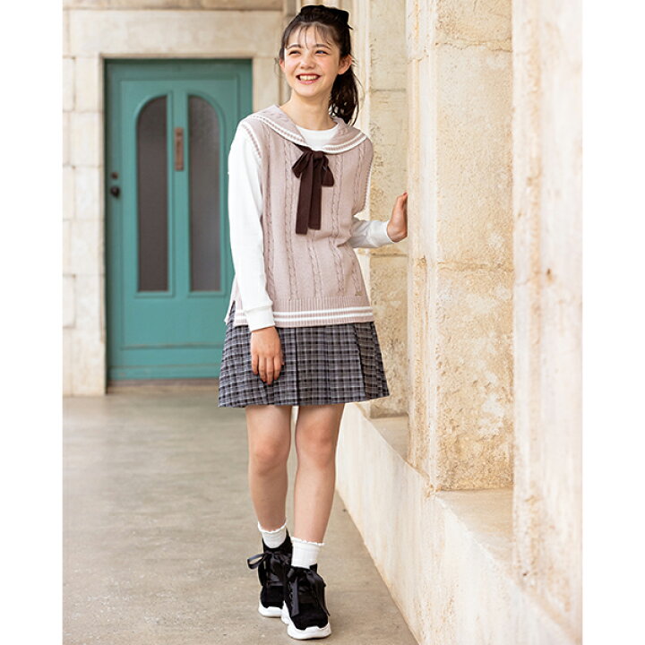 mezzo piano Junior（メゾピアノジュニア）の「ニットボレロ（ニット/セーター）」 - WEAR メゾピアノ　ジュニア