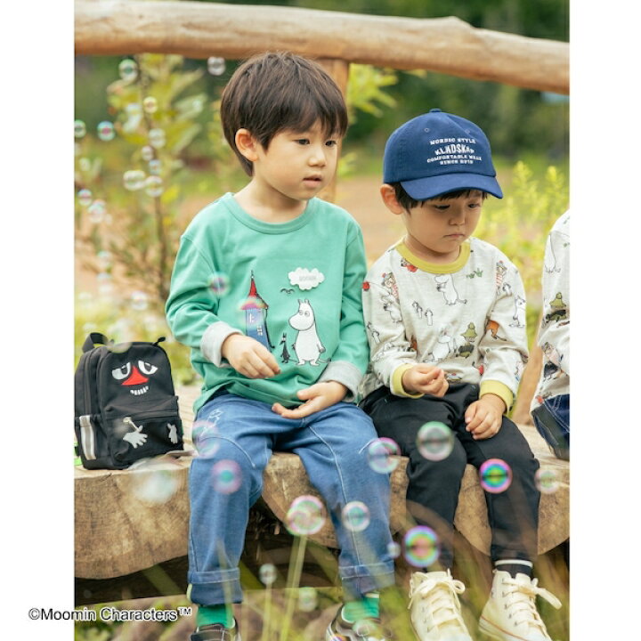楽天市場】クレードスコープ(kladskap)【MOOMIN】総柄長袖Tシャツ 