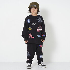 エクストララージ　キッズ(XLARGE KIDS)MIXロゴロングパンツ