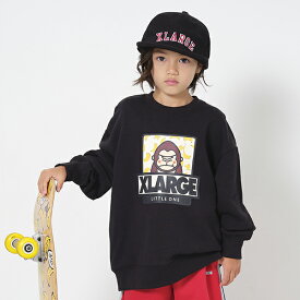 エクストララージ　キッズ(XLARGE KIDS)バナナファニーゴリラトレーナー