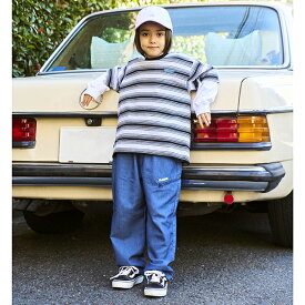 エクストララージ　キッズ(XLARGE KIDS)爽やかデニムテーパードパンツ