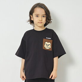エクストララージ　キッズ(XLARGE KIDS)ファニーゴリラ背面プリント半袖Tシャツ