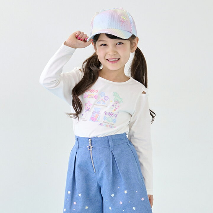 楽天市場】メゾピアノ(mezzo piano)キャンディアソート 長袖Tシャツ 