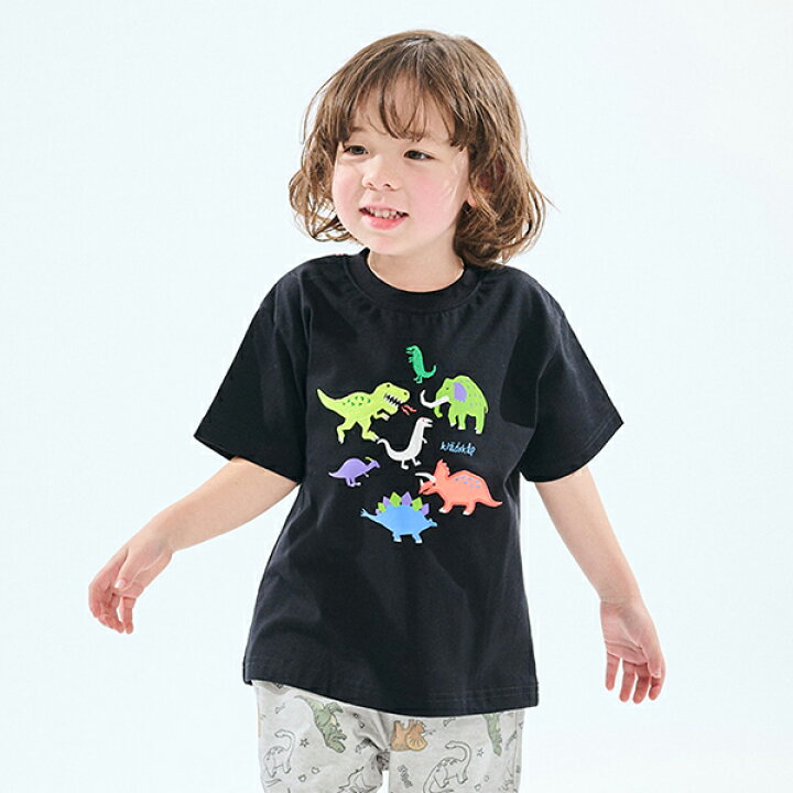 楽天市場】クレードスコープ(kladskap)カラフル恐竜半袖Tシャツ  