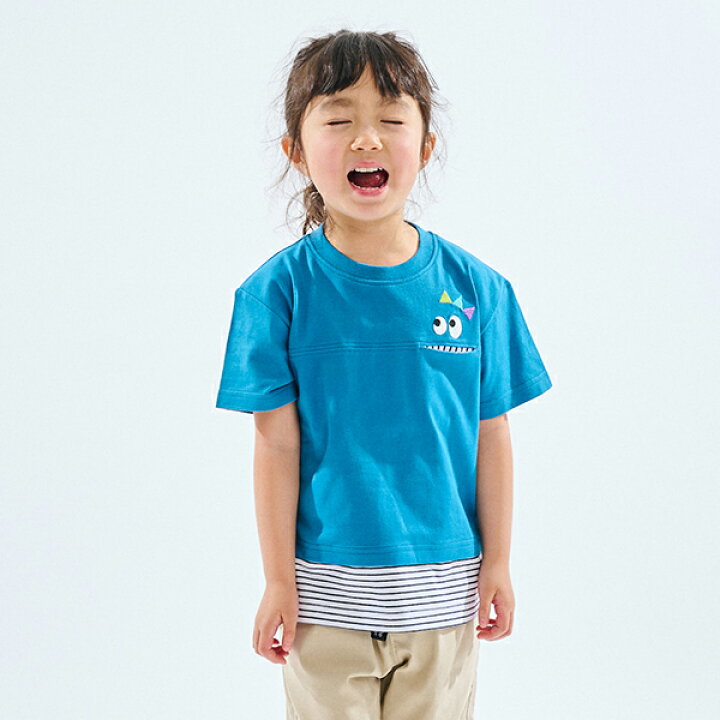 楽天市場】クレードスコープ(kladskap)顔ギミック半袖Tシャツ  