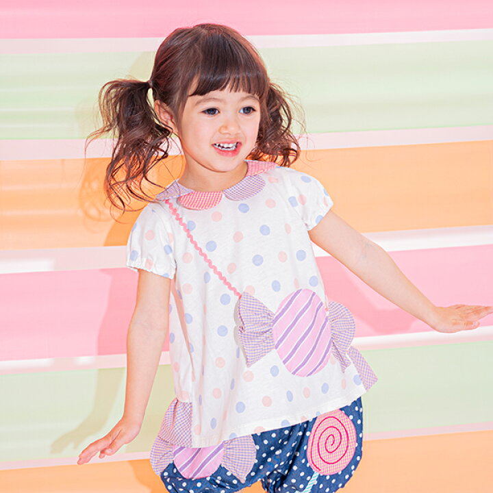 楽天市場】ベイビーチアー(baby cheer)キャンディポシェットTシャツ  