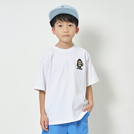 エクストララージ　キッズ(XLARGE KIDS)ワンポイントゴリラ&後首ババナ 半袖Tシャツ