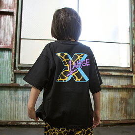 エクストララージ　キッズ(XLARGE KIDS)バッグ大文字Xプリント半袖Tシャツ