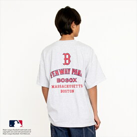 グラソス(GLAZOS)【大人向けサイズあり】【MLB】チームロゴプリント半袖Tシャツ