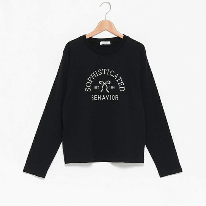 楽天市場】ラブトキシック(Lovetoxic)リボン刺しゅう長袖Tシャツ 