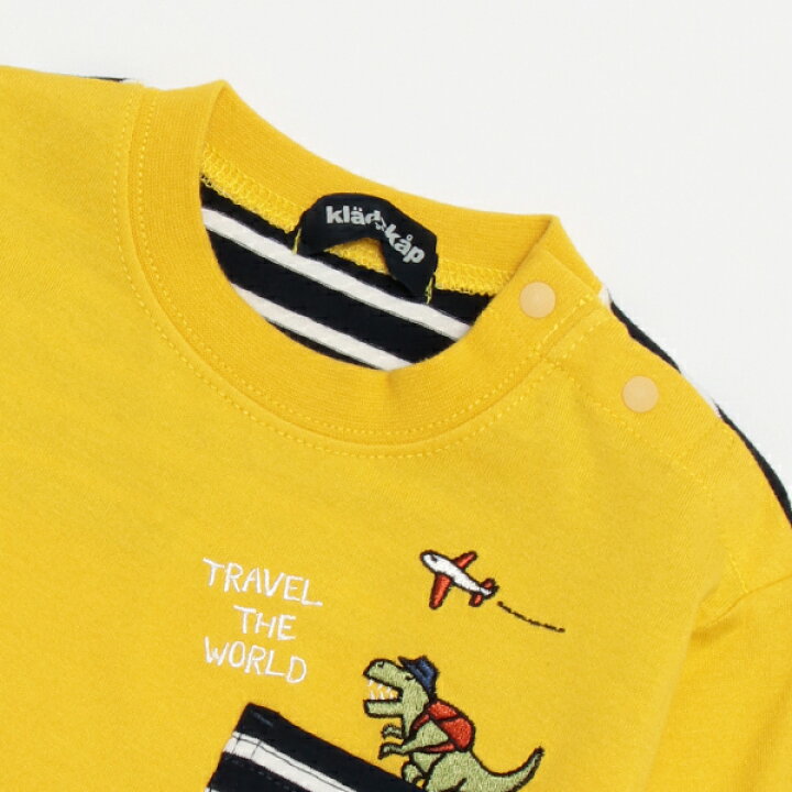 楽天市場】クレードスコープ(kladskap)恐竜胸ポケット長袖Tシャツ 
