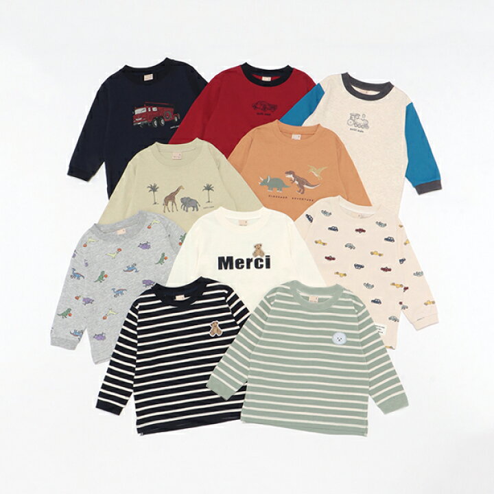 楽天市場】プティマイン(petit main)【プティプラ】BOYS長袖Tシャツ  