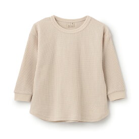 プティマイン(petit main)【GOODPRICE】ワッフル長袖Tシャツ