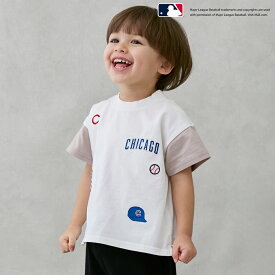 プティマイン(petit main)【MLB】ワッペンTシャツ