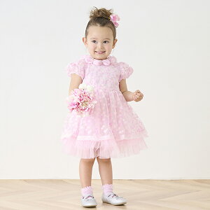 メゾピアノ(mezzo piano)ミモザレース ドレス