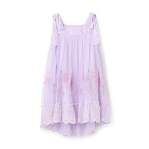 メゾピアノ(mezzo piano)紫陽花刺しゅう ドレス