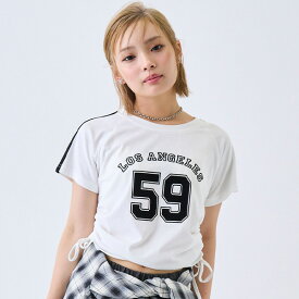 ラブトキシック(Lovetoxic)【LTXC】【接触冷感/ひんやり】ドロストナンバーTシャツ