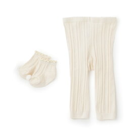 プティマイン(petit main)ソックスつきレギンス