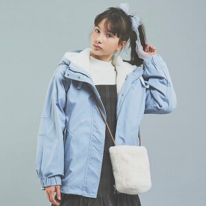 ポンポネットジュニア(pom ponette junior)【はっ水】3WAYマウンテンパーカ