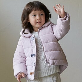 プティマイン(petit main)【洗える】中綿リボンジャケット