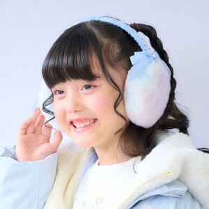 メゾピアノ(mezzo piano)リボン フェイクファーイヤマフ