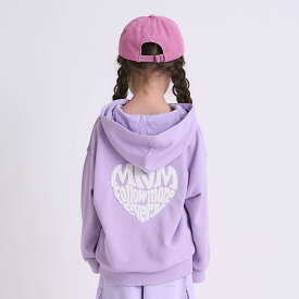 ミニマル(MINIMAL)【裏起毛】【綿100】ナンバー＆ハートパーカー