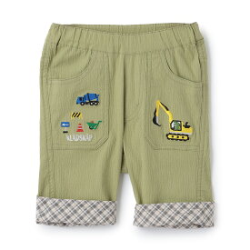 クレードスコープ(kladskap)重機裾折り返し6分丈パンツ