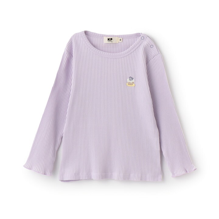 楽天市場】ケーピー(KP)テレコ 長袖Tシャツ : NARUMIYA ONLINE（ナルミヤ）