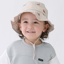 プティマイン(petit main)【遮熱】刺しゅうバケットハット 子供服 キッズ ベビー 女の子 女子 女児 男の子 男子 男児 通園 通学